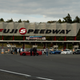 the entrance gate to fuji speedway in japan